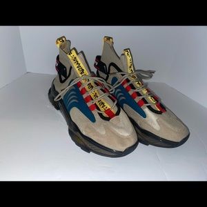 Sop# Men’s Size 10/44 Shoes With Knit Ankle #1